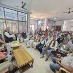 SIR अभियान को लेकर श्रीडूंगरगढ़ में भाजपा बूथ अध्यक्षों की बैठक!! मतदाता सूची के विशेष गहन पुनरीक्षण (SIR) अभियान को लेकर भाजपा कार्यालय श्रीडूंगरगढ़ में बूथ अध्यक्षों की बैठक आयोजित हुई। बैठक में नए पात्र मतदाताओं के नाम जोड़ने, युवाओं एवं स्थानांतरित मतदाताओं की मैपिंग तथा शुद्ध मतदाता सूची पर जोर दिया। सभी कार्यकर्ताओं ने अभियान को समयबद्ध व प्रभावी रूप से पूरा करने का संकल्प लिया। इस अवसर पर भाजपा पदाधिकारी, मंडल अध्यक्ष,बूथ अध्यक्ष सहित भाजपा कार्यकर्ता उपस्थित रहे। #SIRअभियान